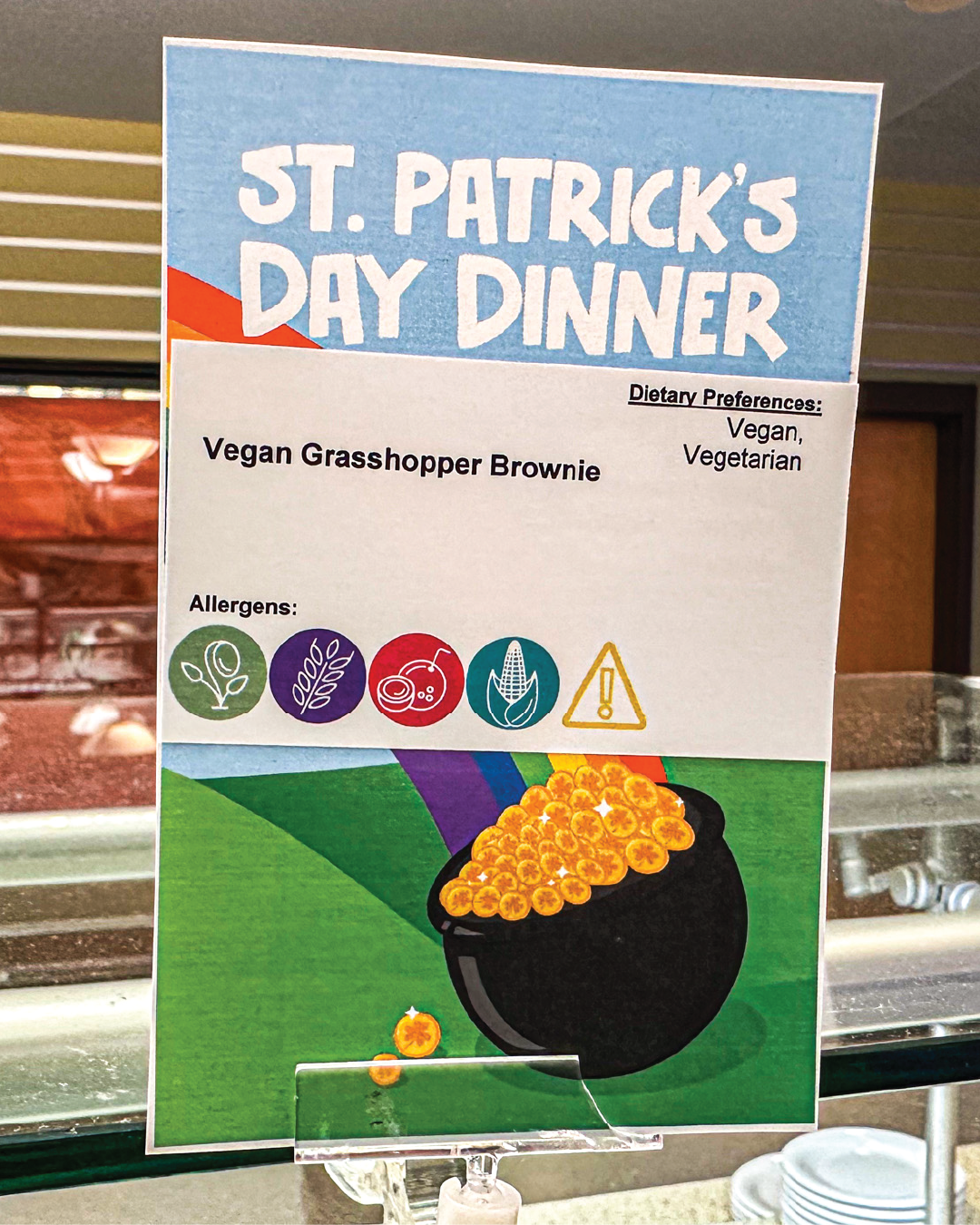 St Patrick's Day Dinner Dessert