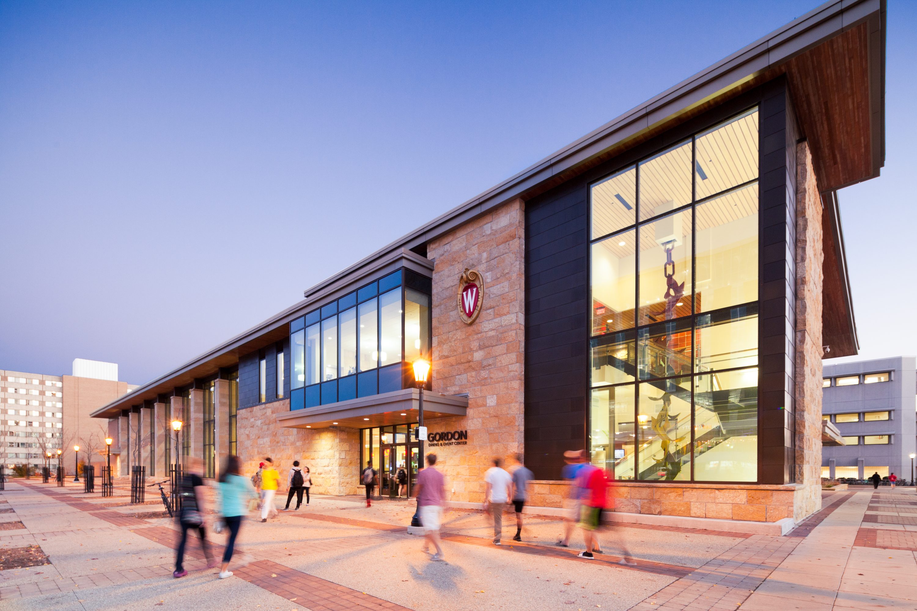 Gordon Avenue Market Exterior Dusk