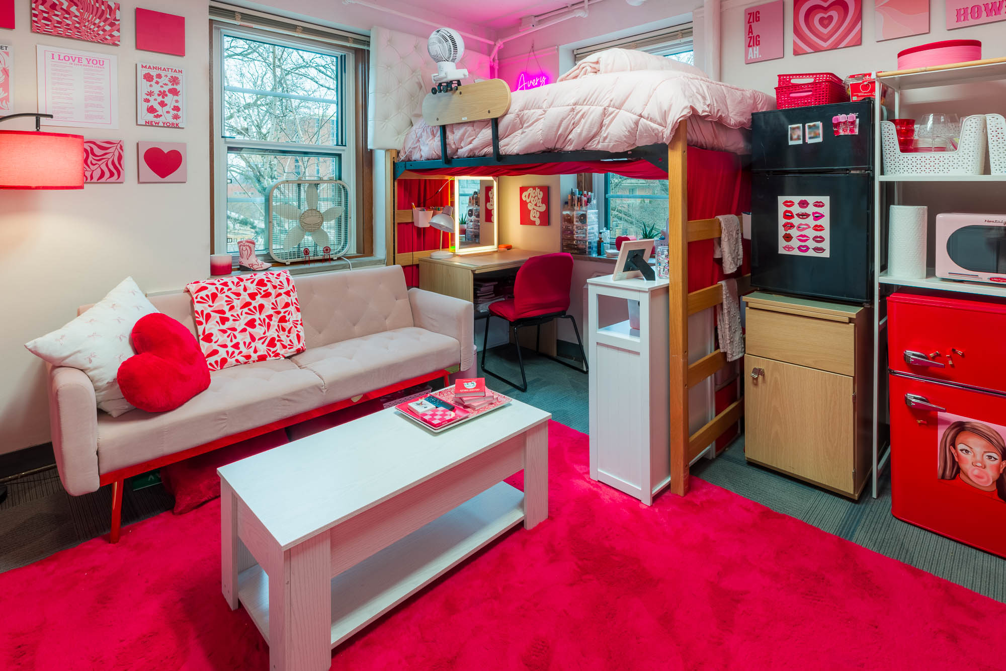 2025 Best Room Contest winning room in Slichter