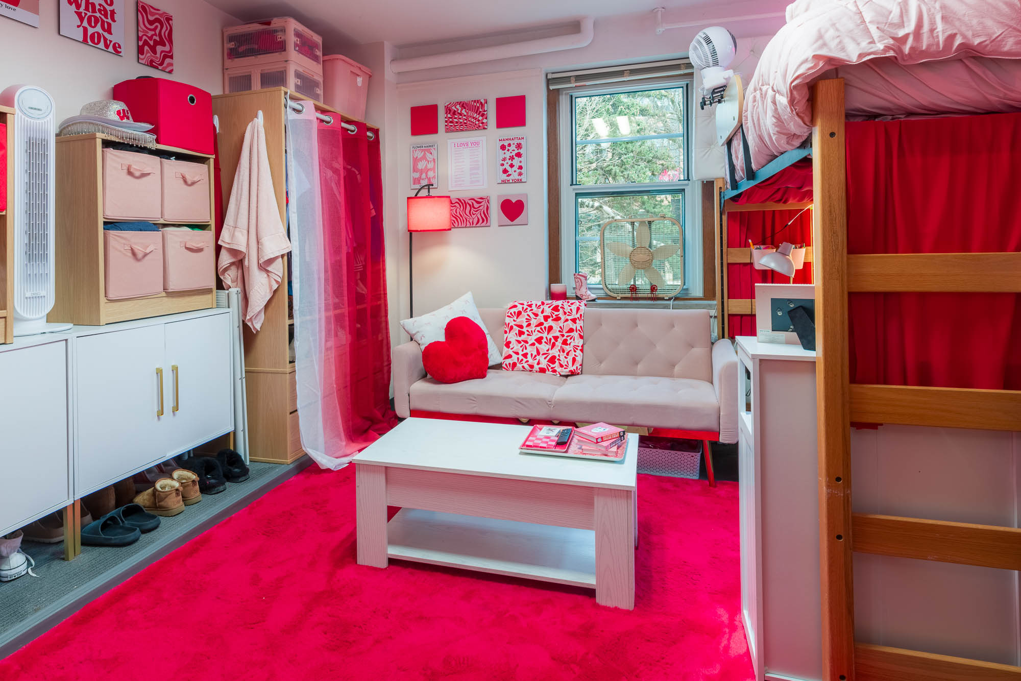 2025 Best Room Contest winning room in Slichter