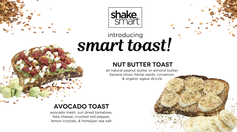 shake smart's smart toast messageTV
