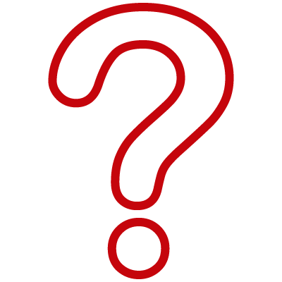 housing icon question mark red