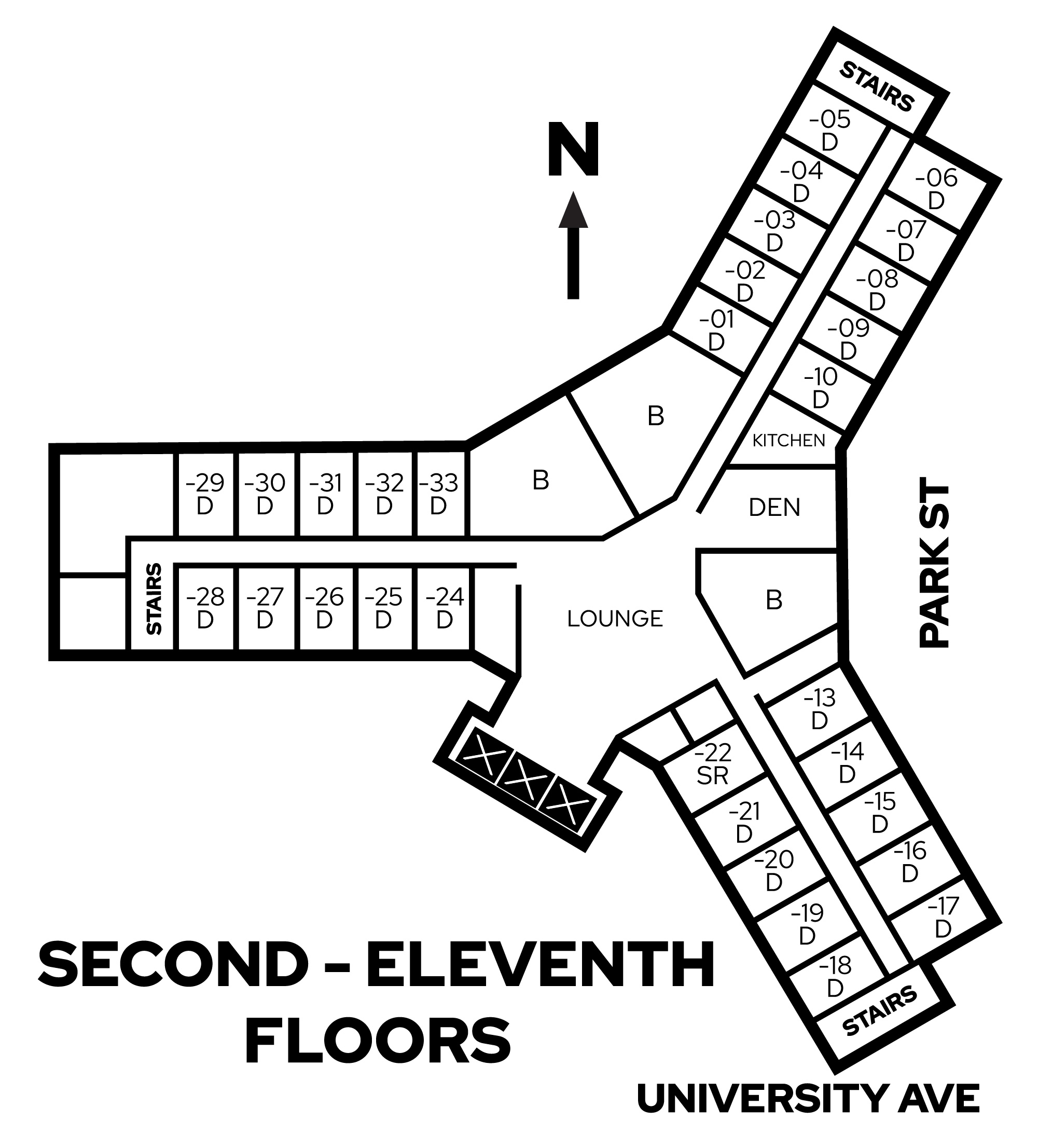 Chadbourne all floors