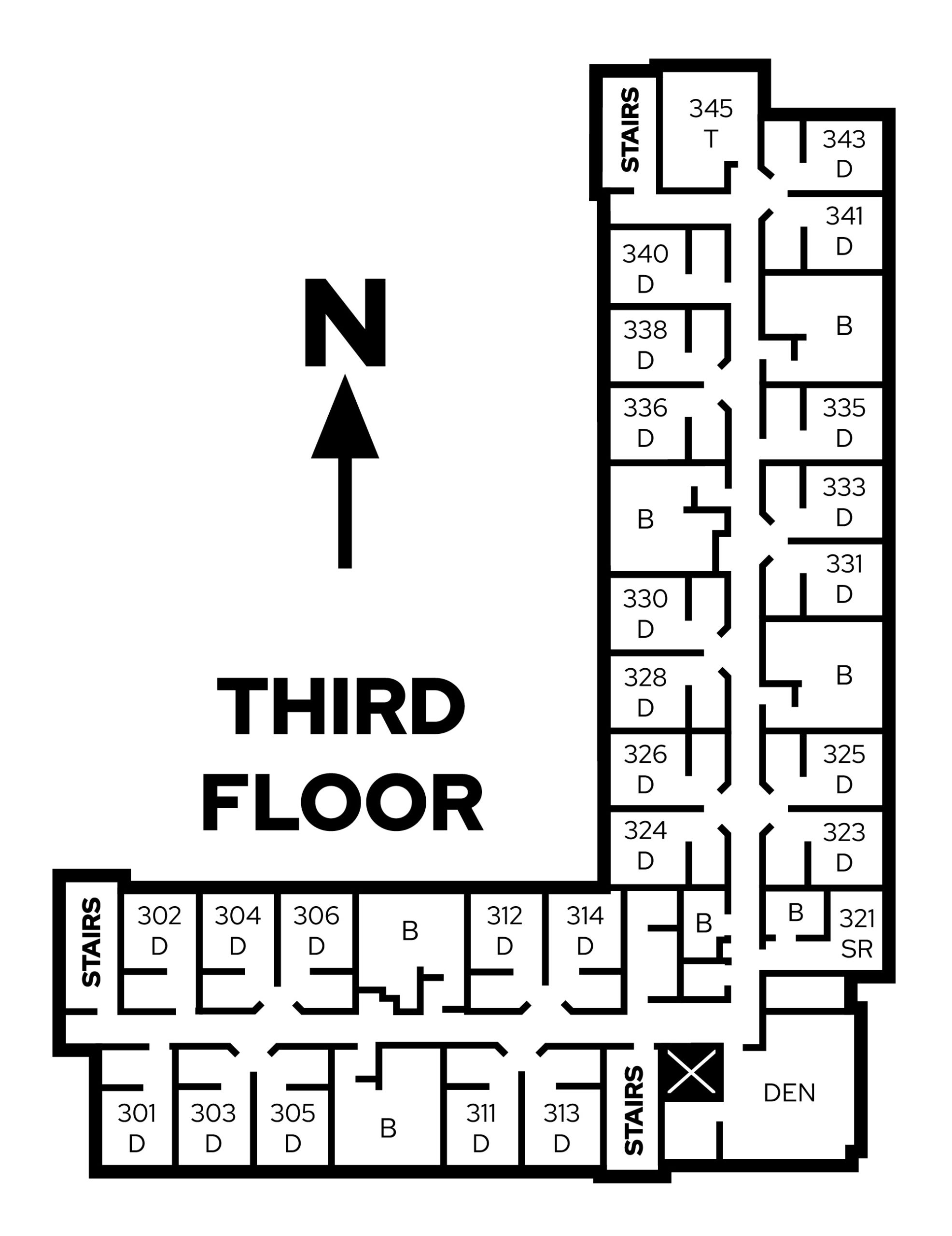 Leopold third floor plan
