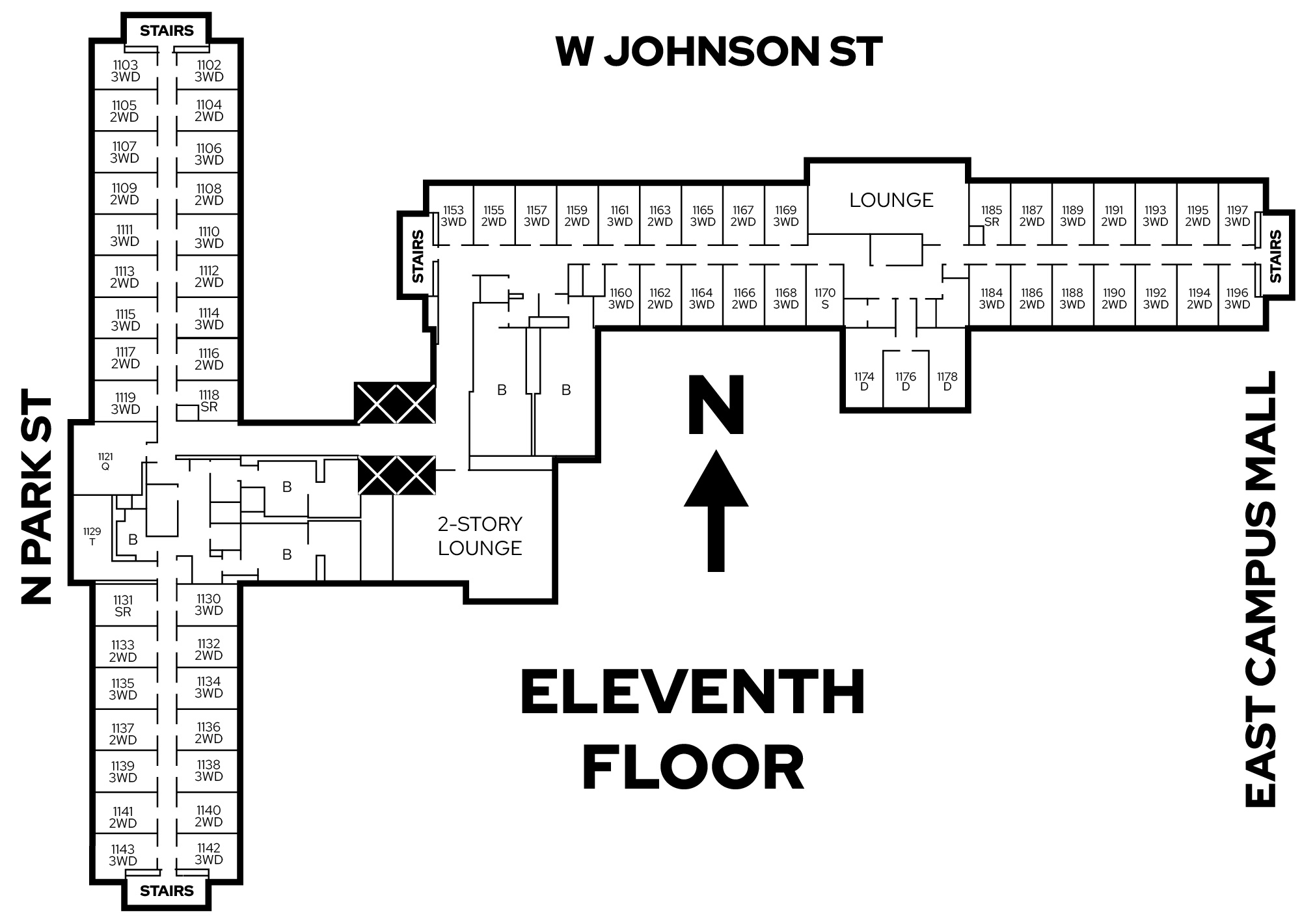 Sellery eleventh floor