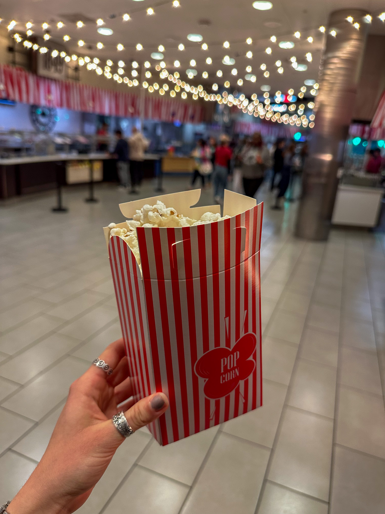 Popcorn at Gordon Avenue Market's Carnival State Fair special event