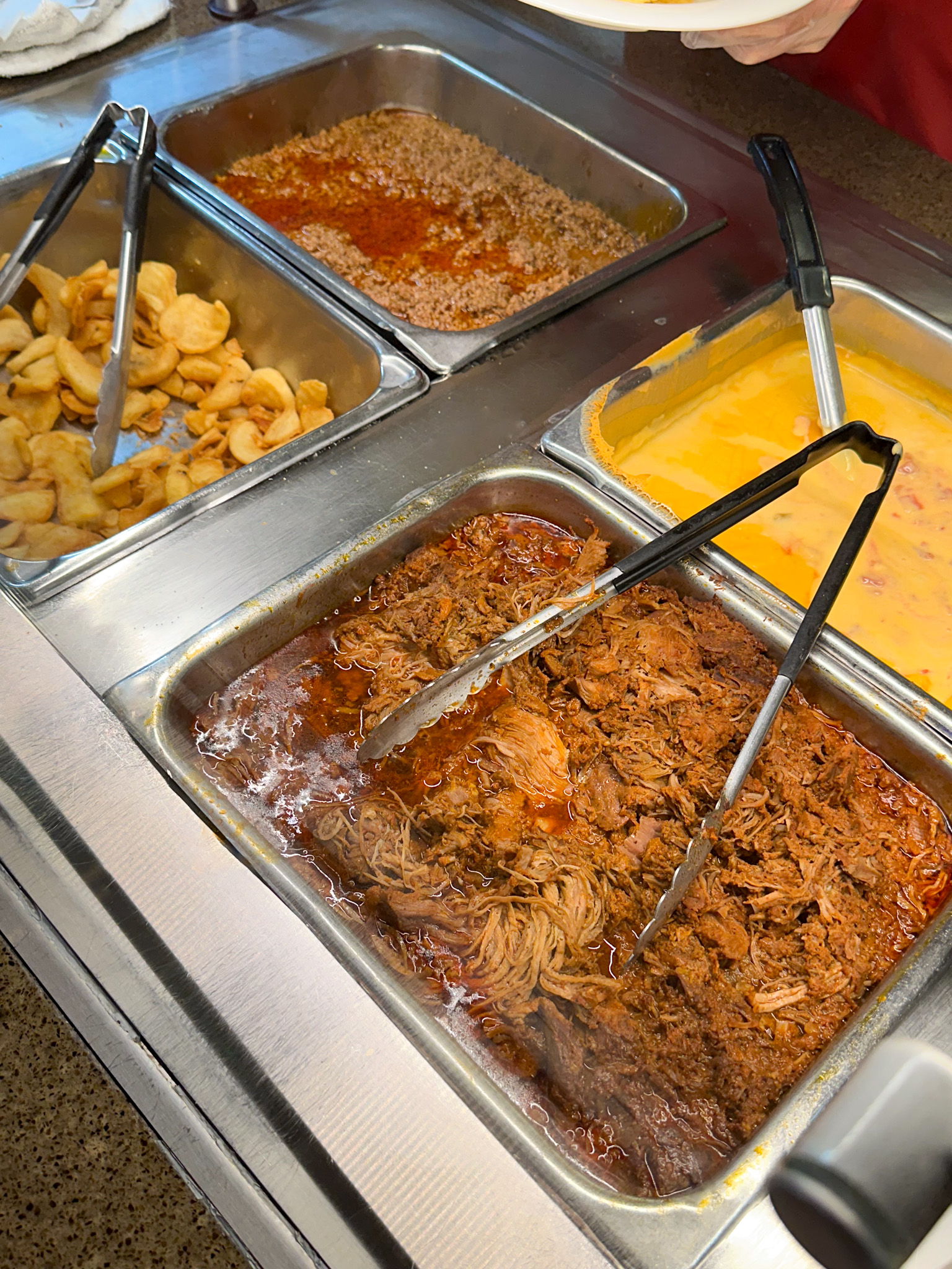 Nacho Day at Four Lakes toppings
