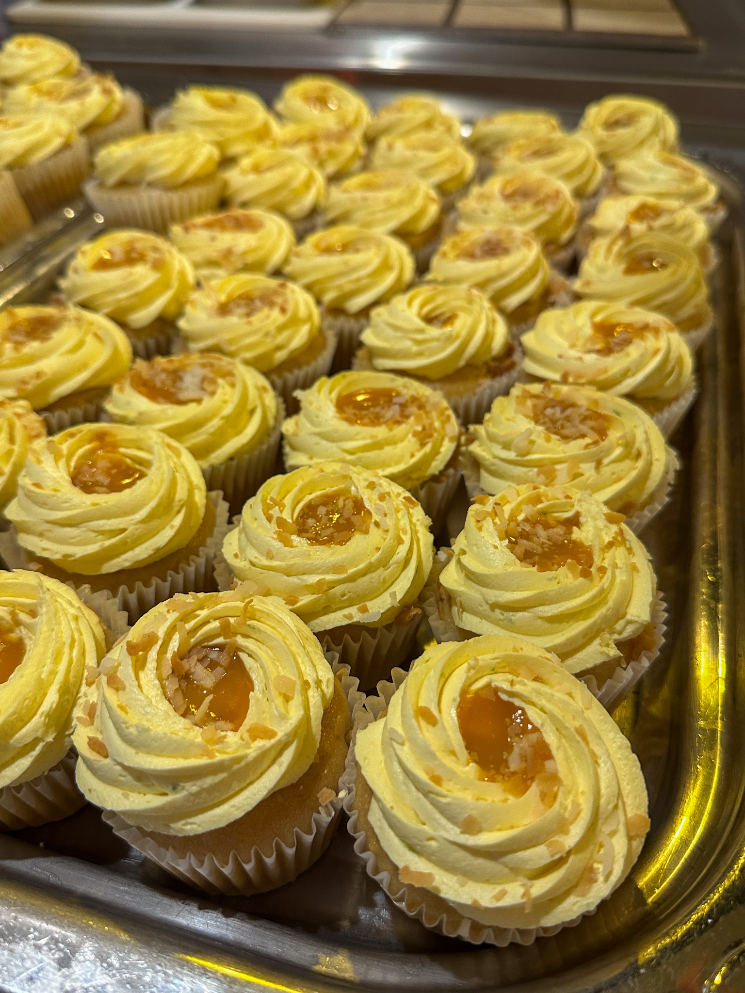 Lantern Festival cupcakes at Gordon Ave Market