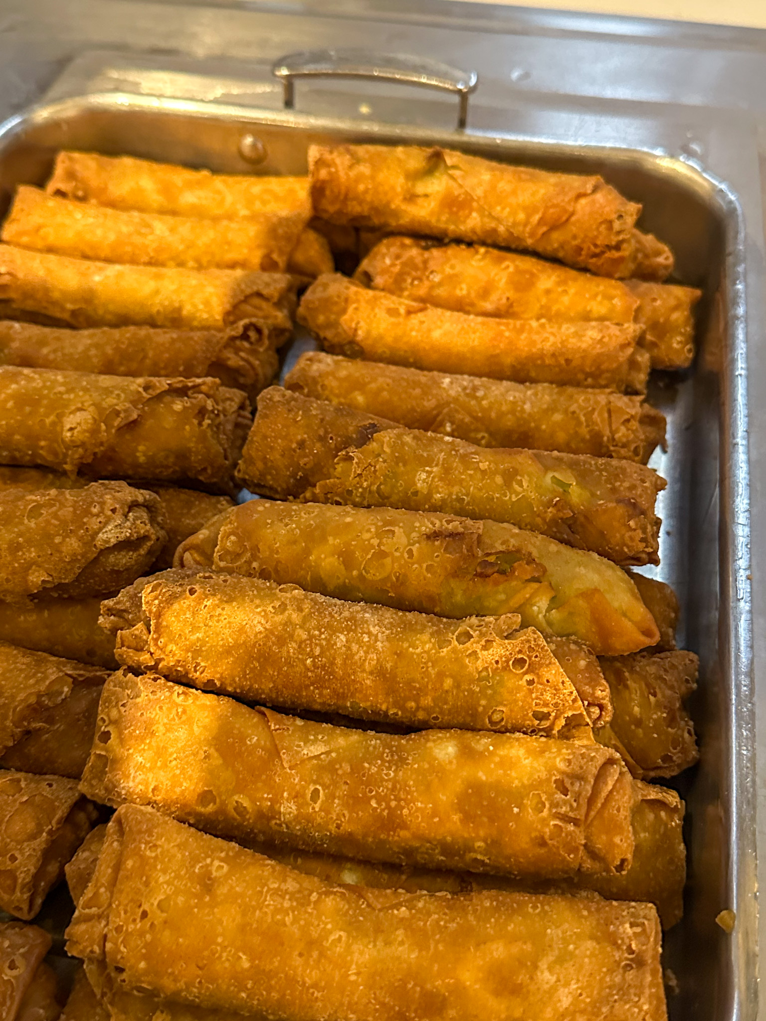 Lantern Festival egg rolls at Gordon Ave Market