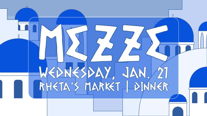 Mezze night at Rheta's Market design