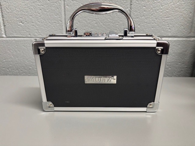 Prescription medication lockbox, available free from UWPD or UHS.