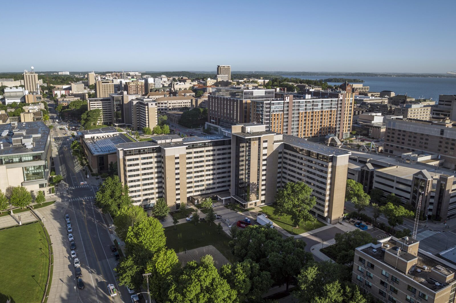 The southeast neighborhood of campus.