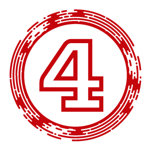 Number four icon