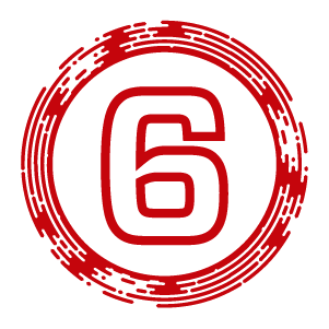 Number six icon
