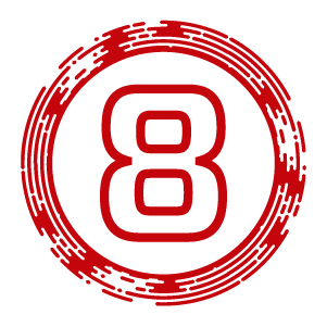 Number eight icon