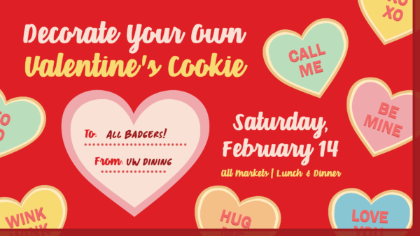 Decorate Your Own Valentine's Day Cookie design