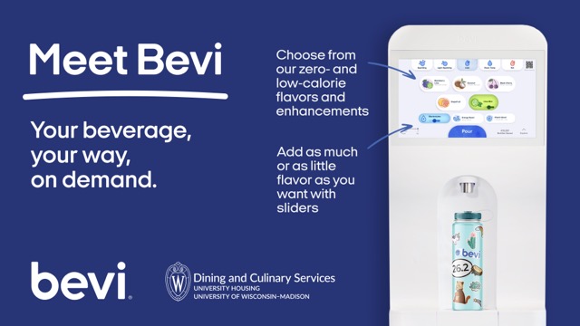 Bevi Pop Up graphic