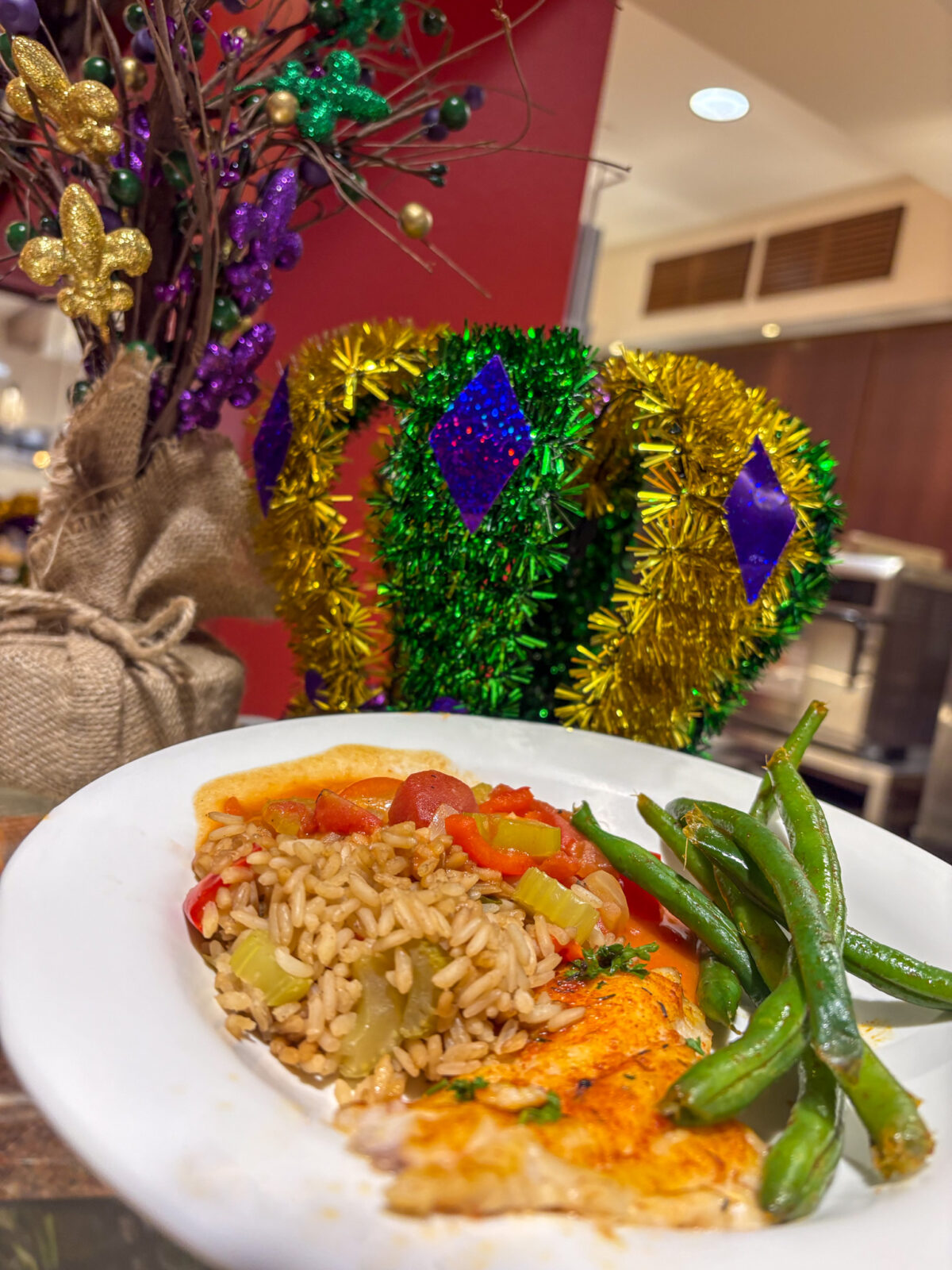 Special dish at dining's Mardi Gras event