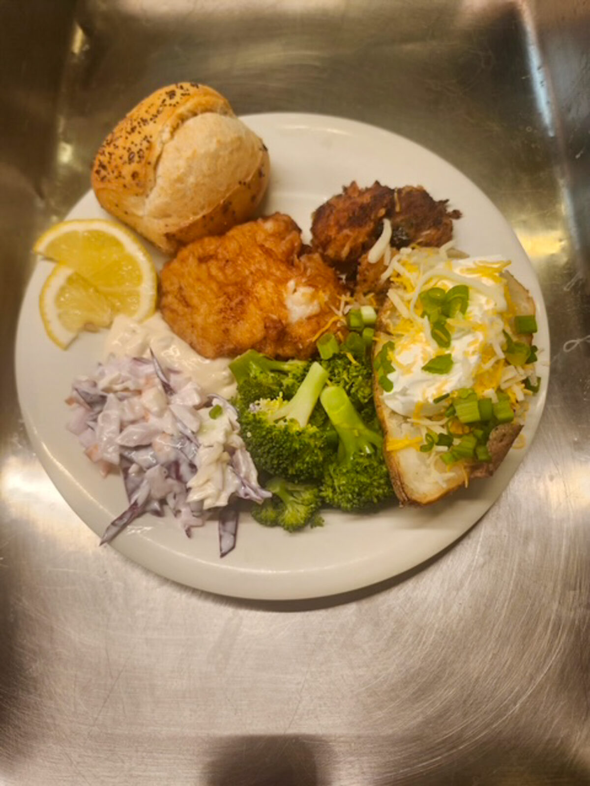 DavO's Supper Club plate for display