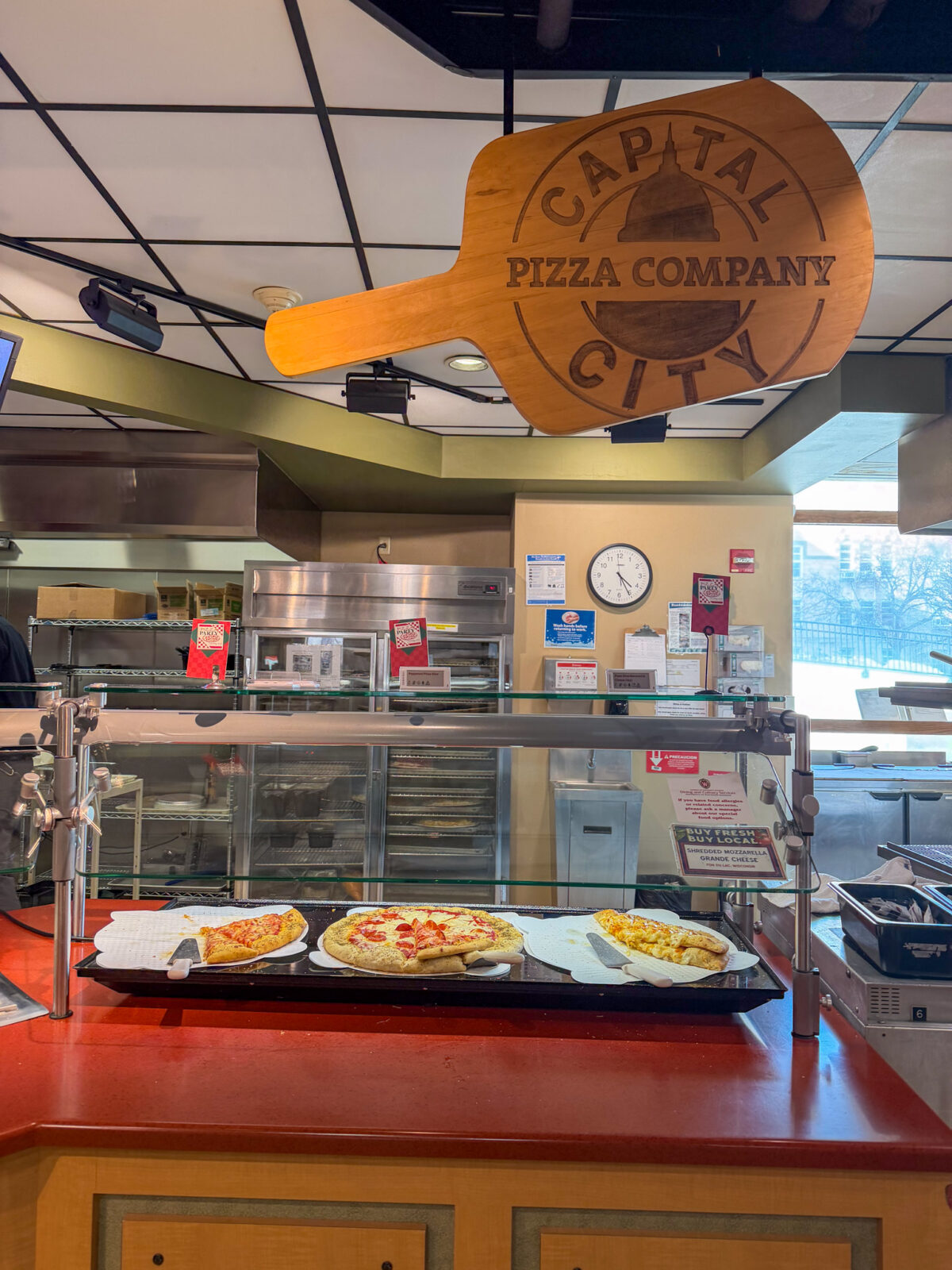 Rheta's Pizza Party day event station