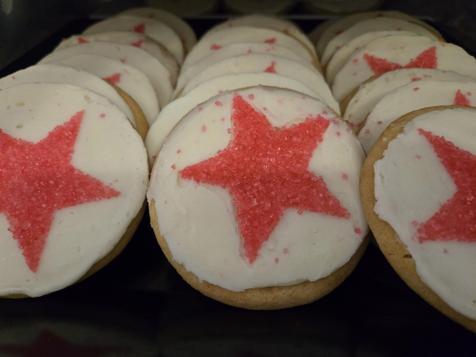 Squid Game event star cookies