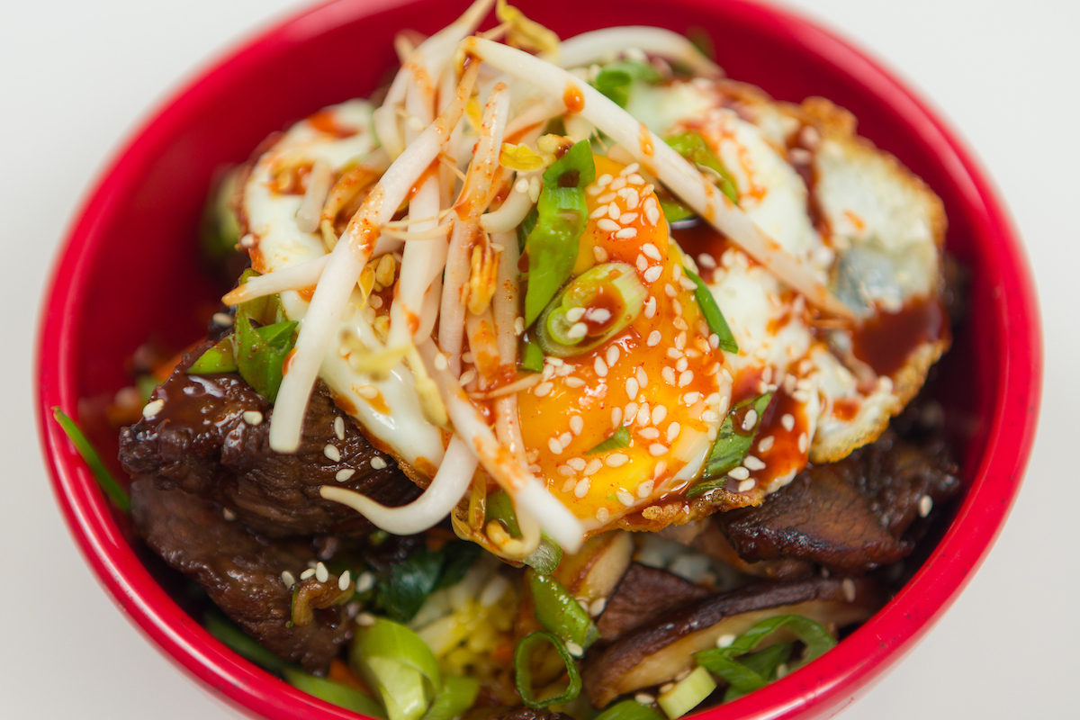 Bibimbap bowl