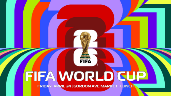 FIFA World Cup special event design with event details