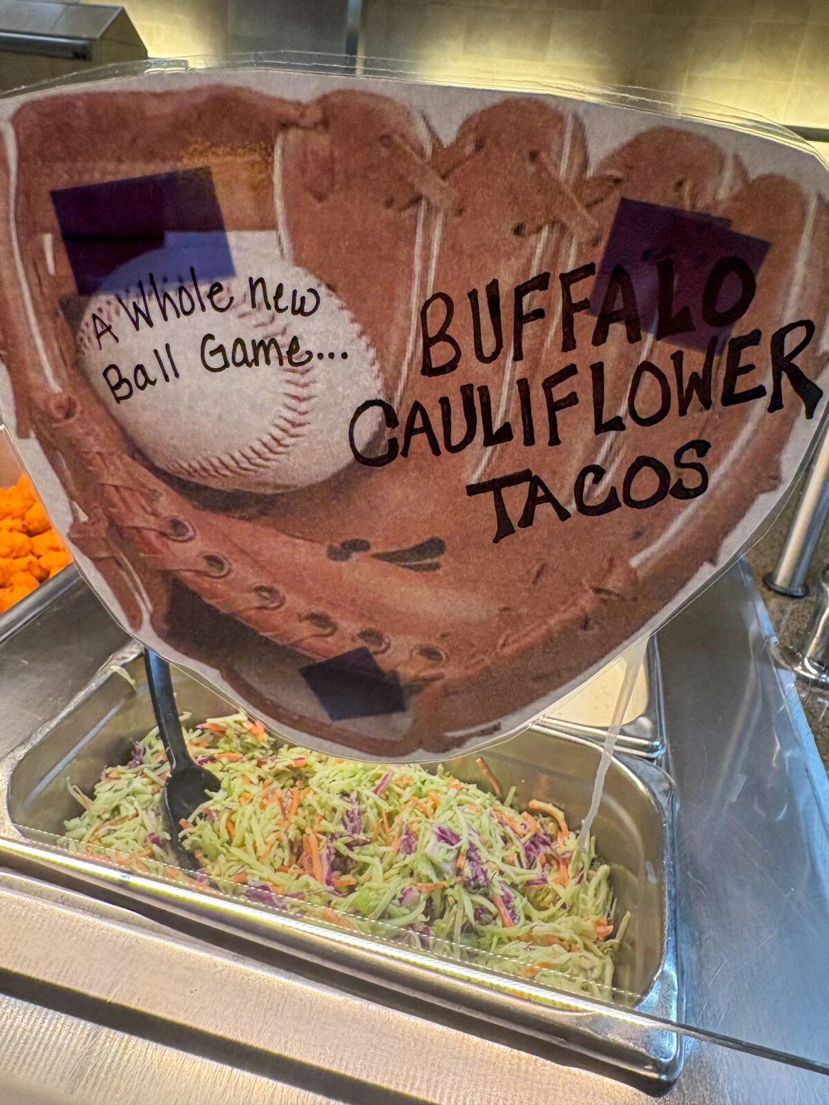Opening Day Buffalo Cauliflower Tacos