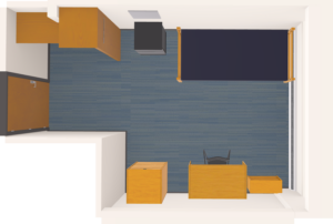 Cole Single 3D model top view