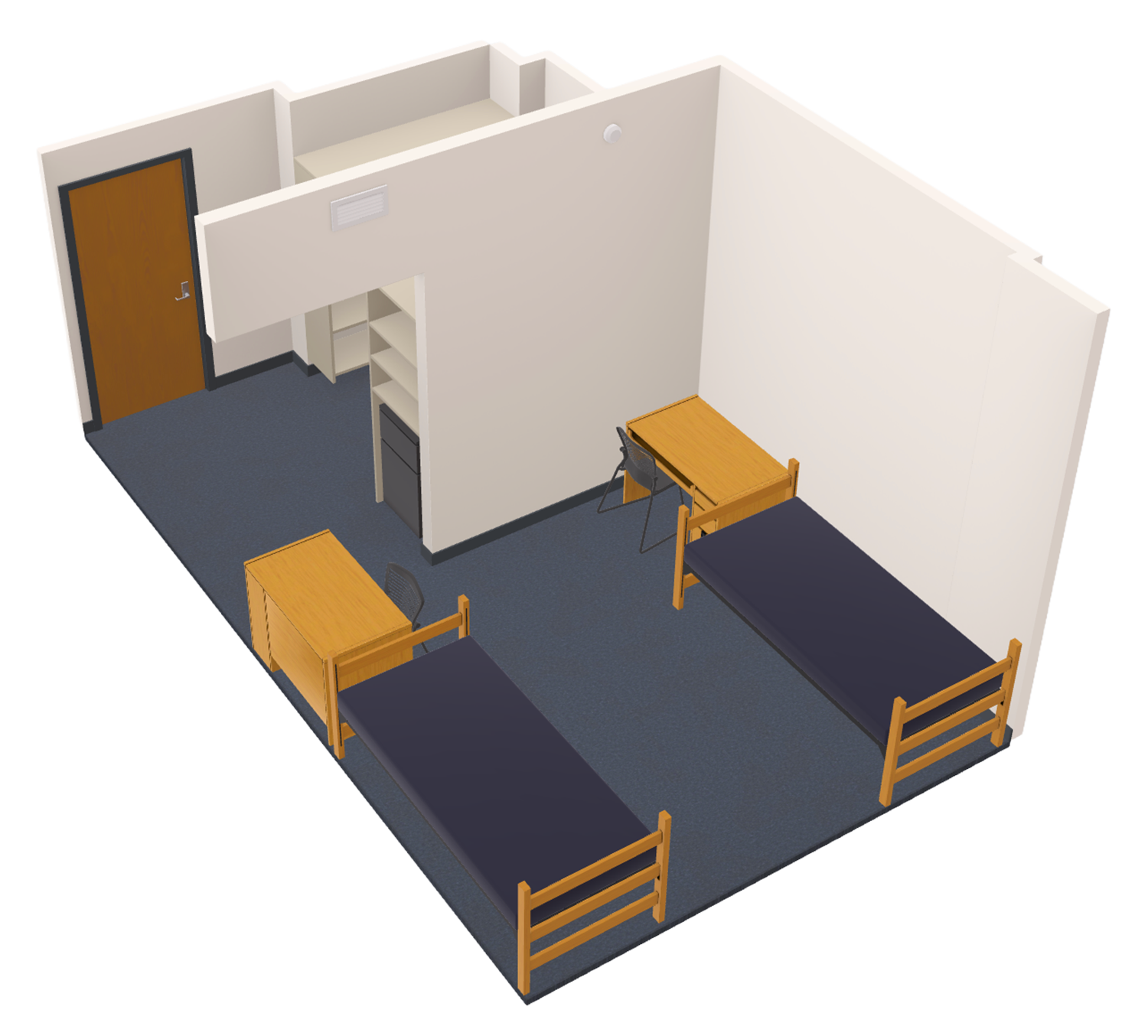 Dejope Double 3D model side view