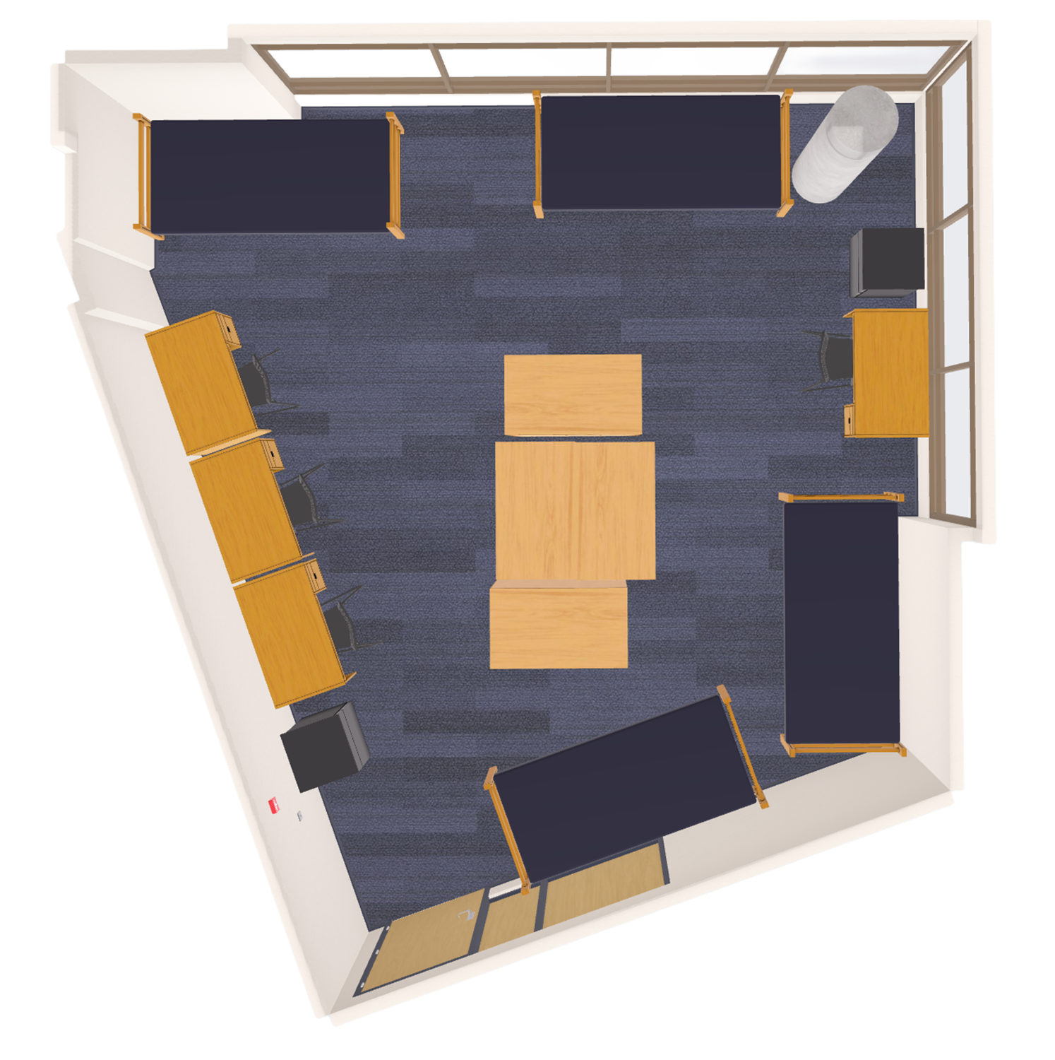Dejope Quad 3D model top view