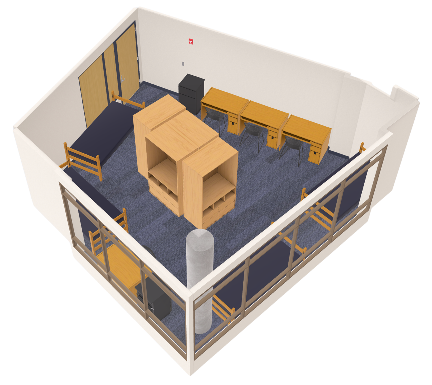 Dejope Quad 3D model side view