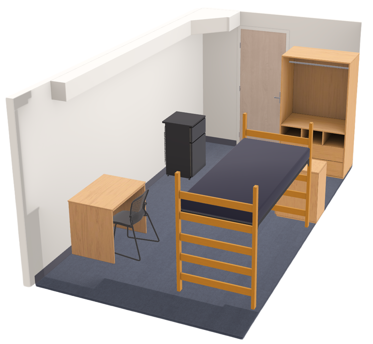 Sellery Single 3D Model side view