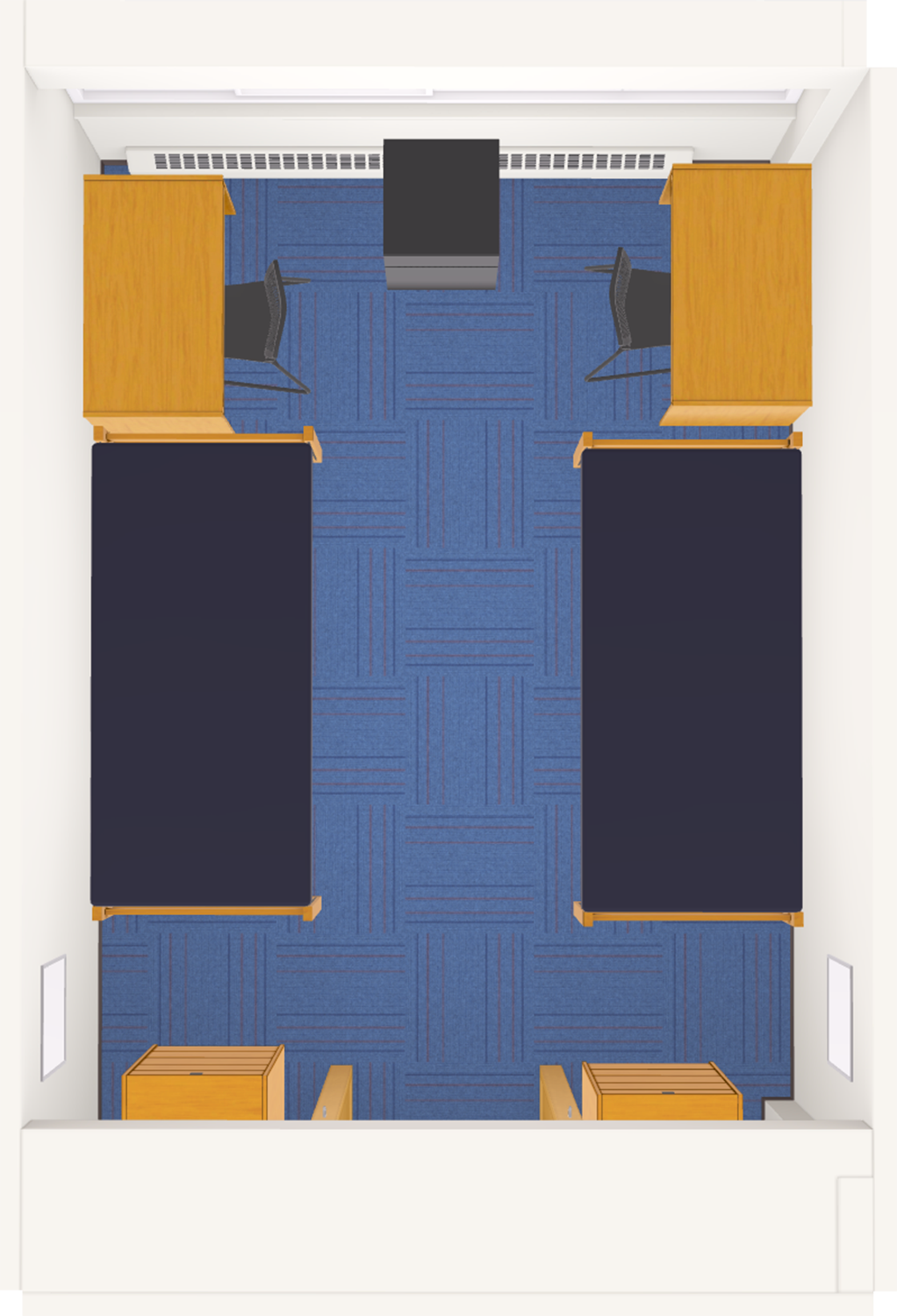 Sullivan Double 3D Model top view