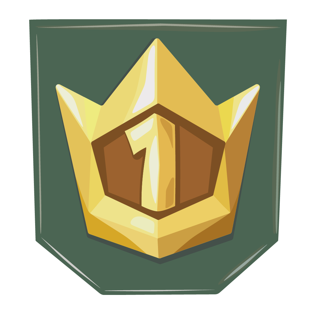 Number one flag icon