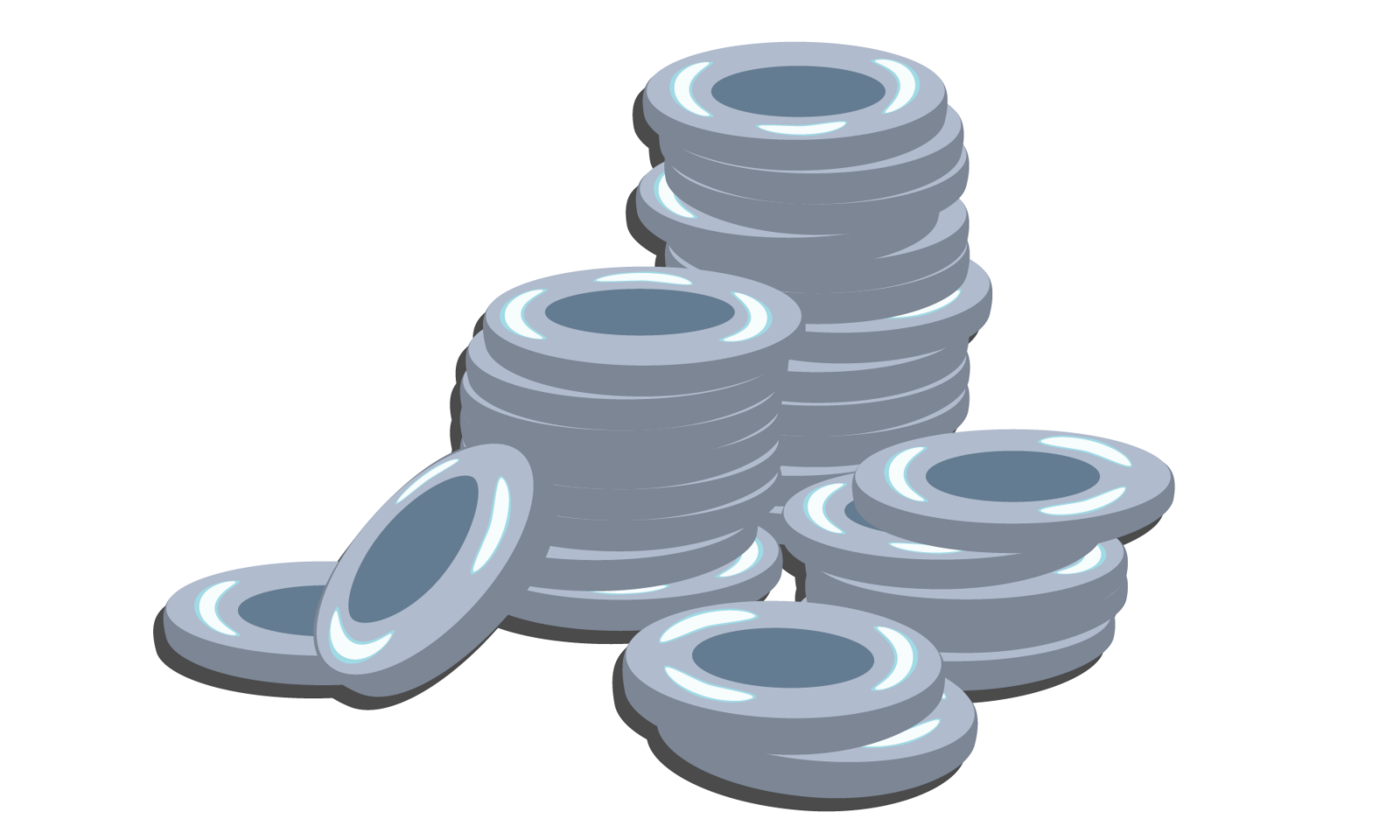 Stack of coins icon