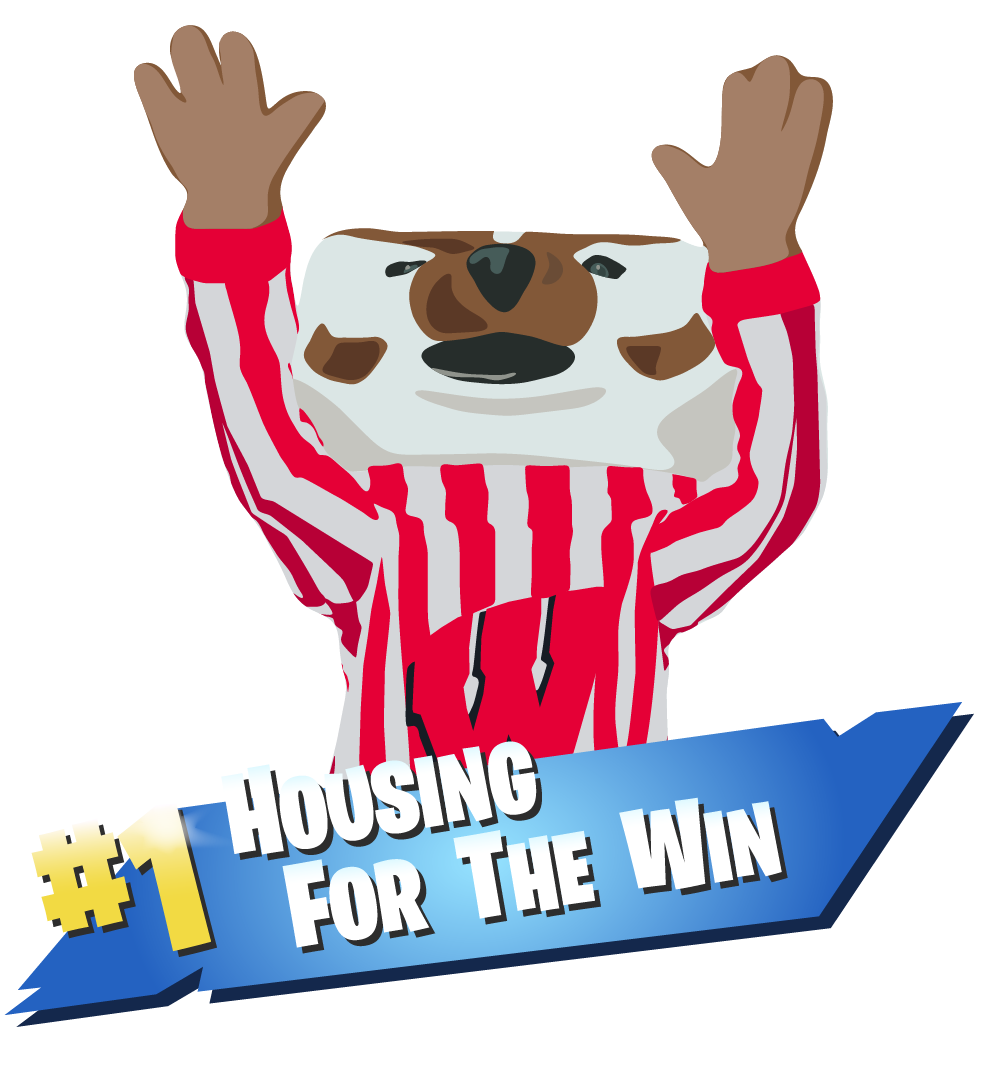 Bucky Housing for the Win graphic
