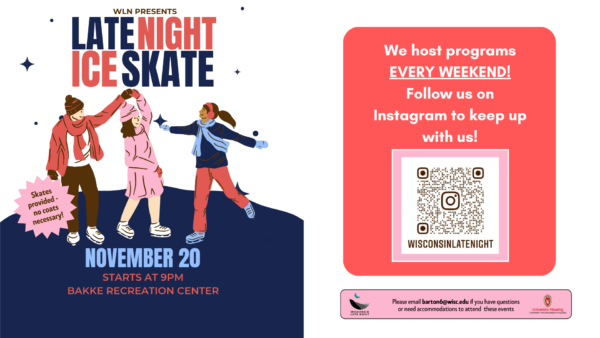 wisconsin late night late night ice skate digital event flyer