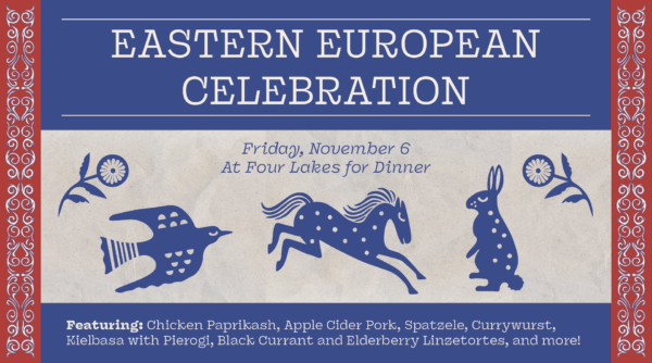 Eastern European Celebration at Four Lakes Market special event graphic design