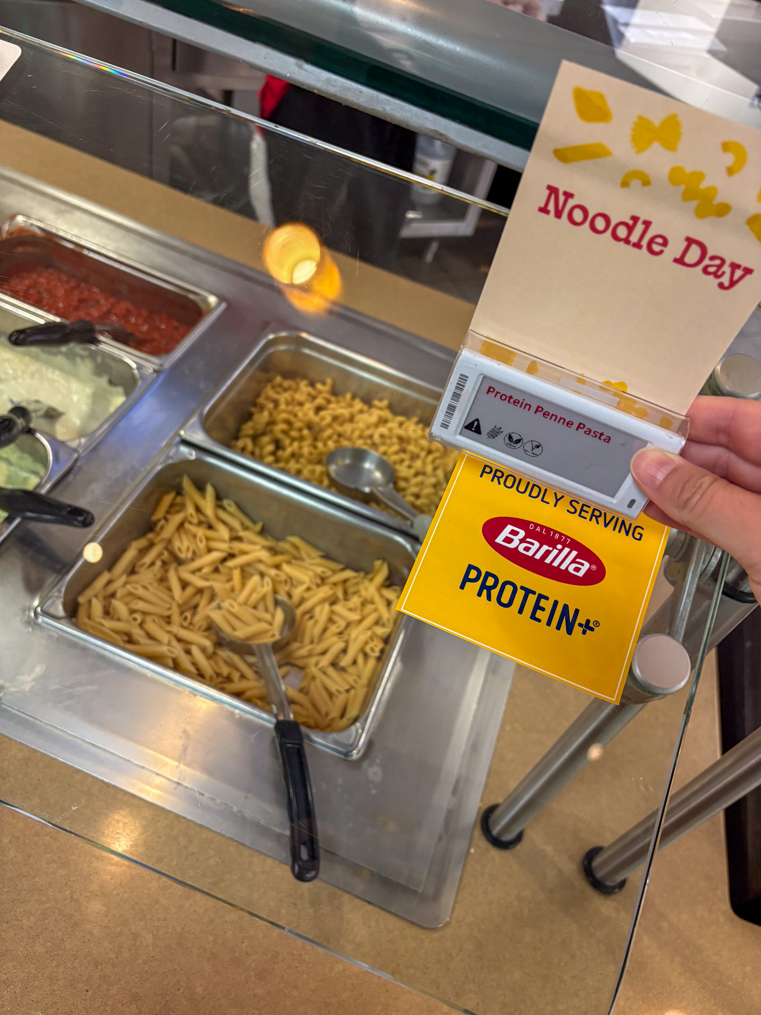 Barilla Protein Penne Pasta at Noodle Day
